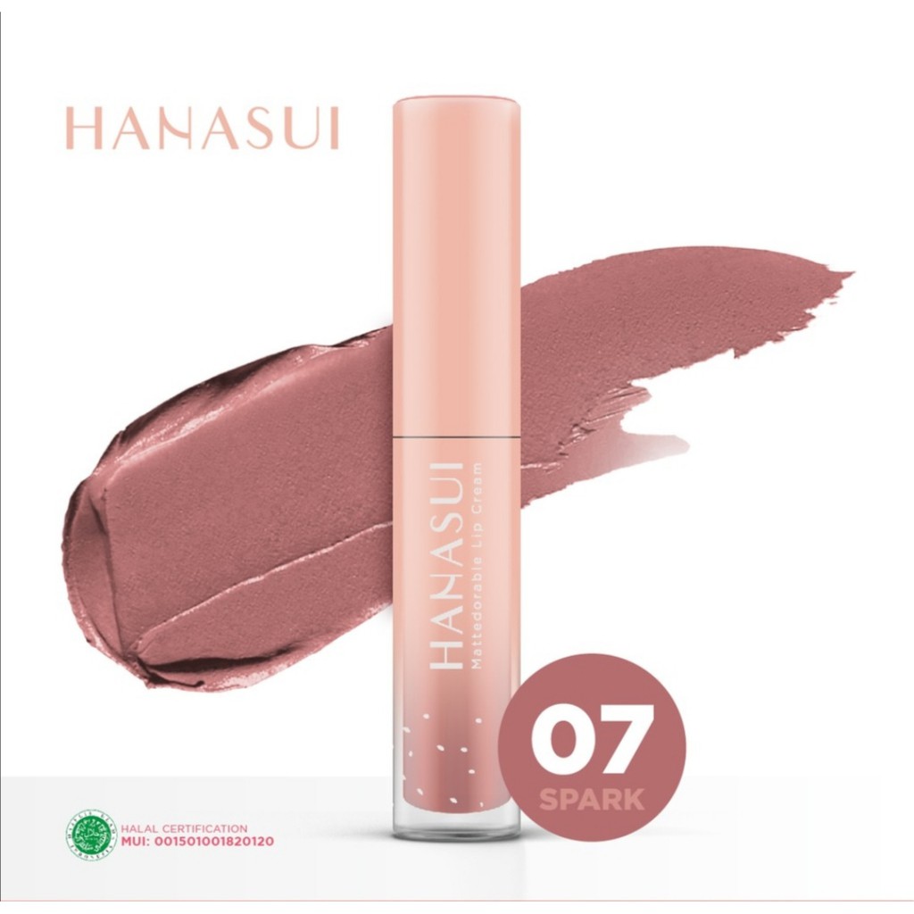 (hàng Mới Về) Son Kem Lì Trang Điểm Môi Lâu Trôi Hanasui | BigBuy360 - bigbuy360.vn