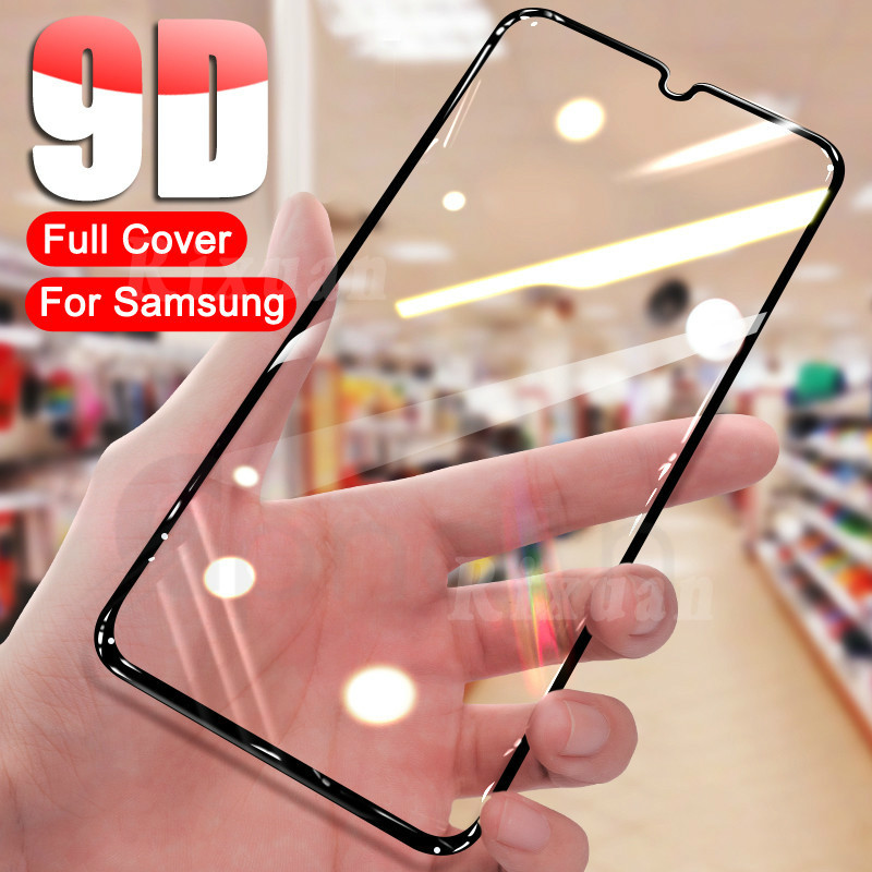 Kính Cường Lực 9D Dán Chống Trầy Cho Samsung Galaxy A02S A12 A21S A10S A20S A30S A50S A30 A50 A70 J3 Pro J7 Pro A51 A71