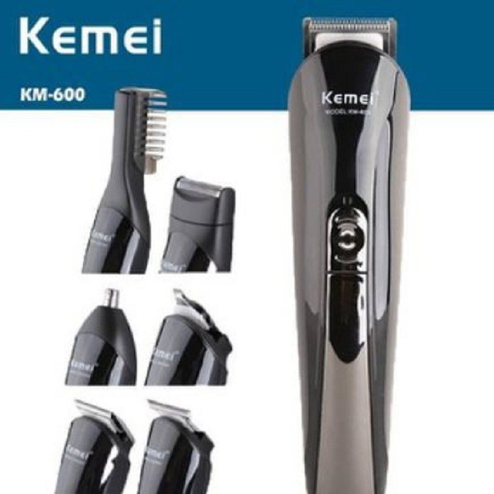 Bộ Tông Đơ Cắt Tóc Đa Năng Kemei KM-600 Cao Cấp 11 In 1