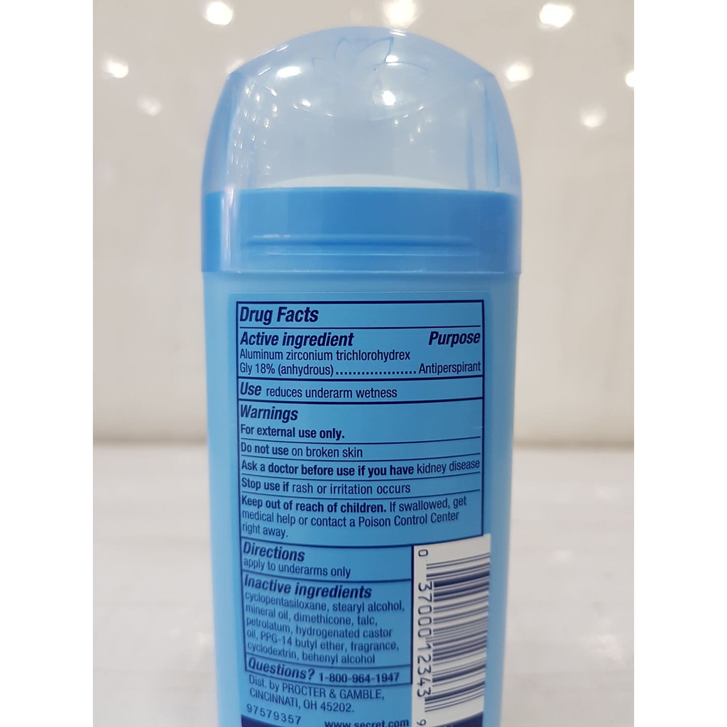 Lăn Sáp Khử Mùi Nữ Secret 24h 73g USA | BigBuy360 - bigbuy360.vn