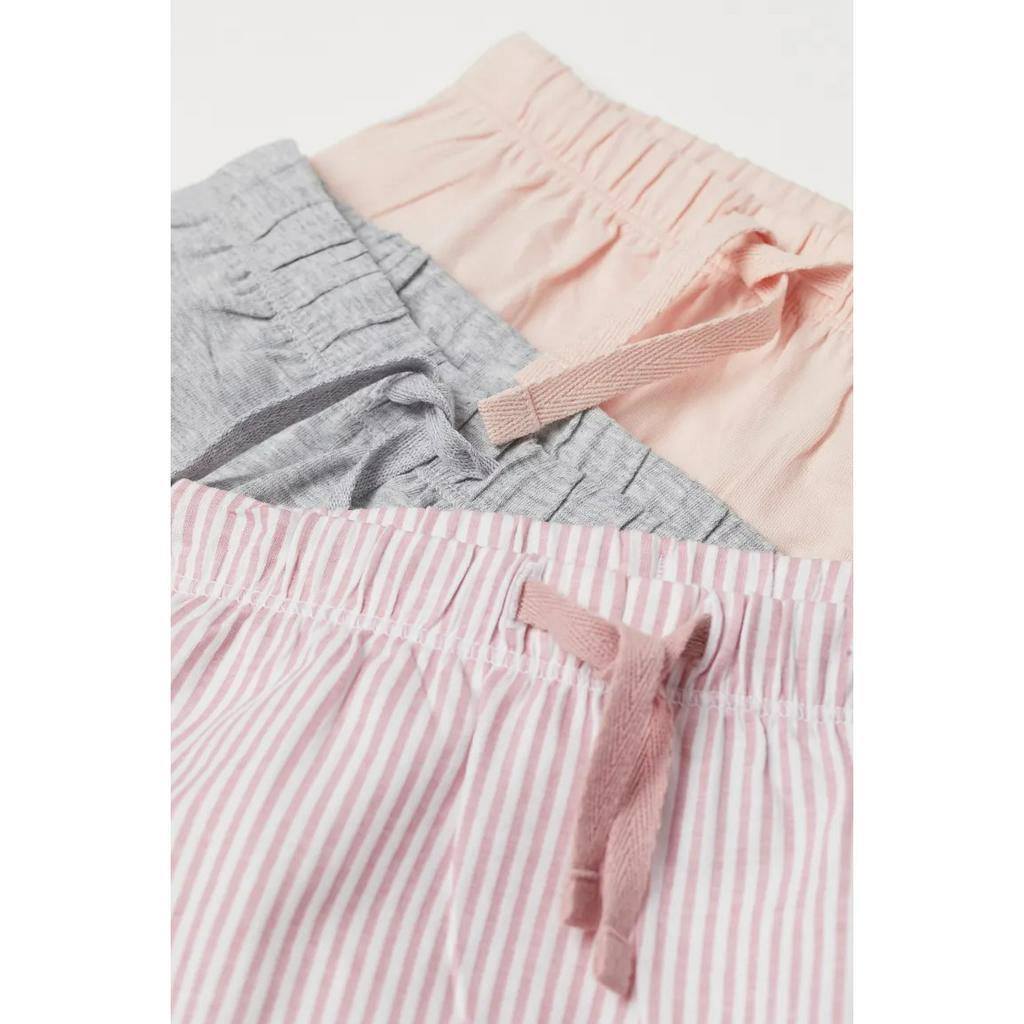 Set 3 quần kẻ hồng baby HM H&M_hàng chính hãng authentic US