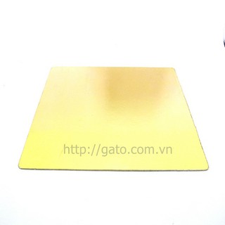 Đế bánh vuông vàng 26cm