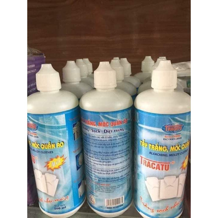 [Mã HCMST5 giảm 10K đơn 99K] Tẩy Mốc Quần Áo Tracatu 500ml