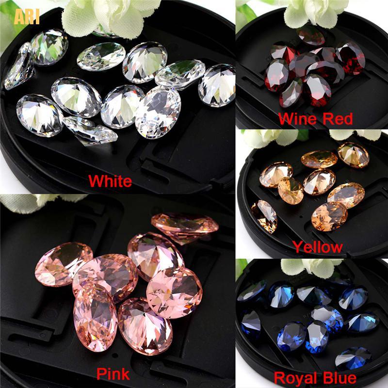 Đá Zircon Tự Nhiên Hình Oval Kích Thước 10X14Mm Dùng Làm Trang Sức Thủ Công