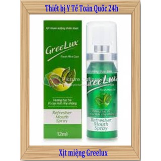 Xịt thơm miệng greelux Extra Cool Thảo Dược 12ml