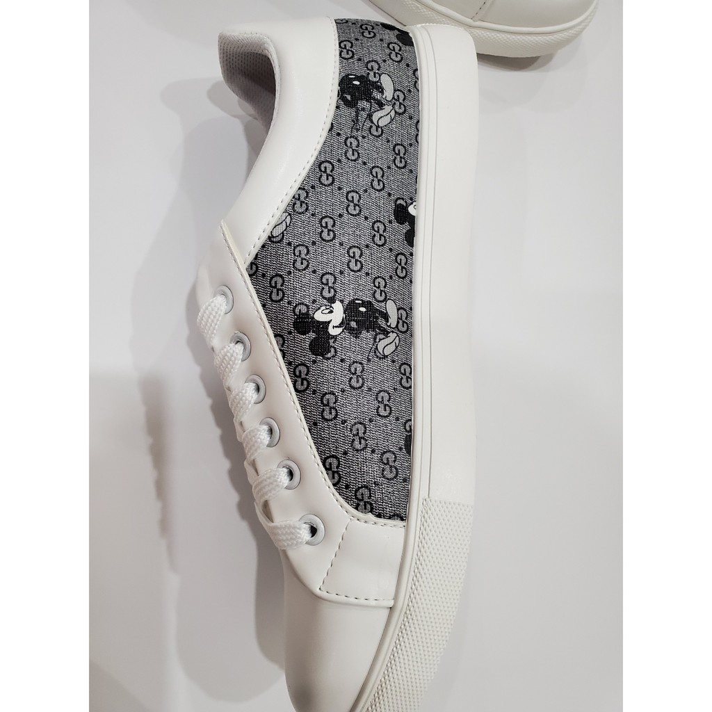 Giày Nam họa tiết chuột micky giày sneaker trẻ trung phong cách hàng sản xuất tại Việt Nam GN04 | BigBuy360 - bigbuy360.vn