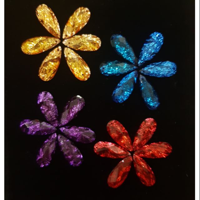 Combo 6 viên Hạt nhựa giả vân đá hàng đẹp