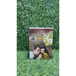 Dầu gội thảo dược tạo Màu tóc Solbol MAX Shine Color nâu coffee