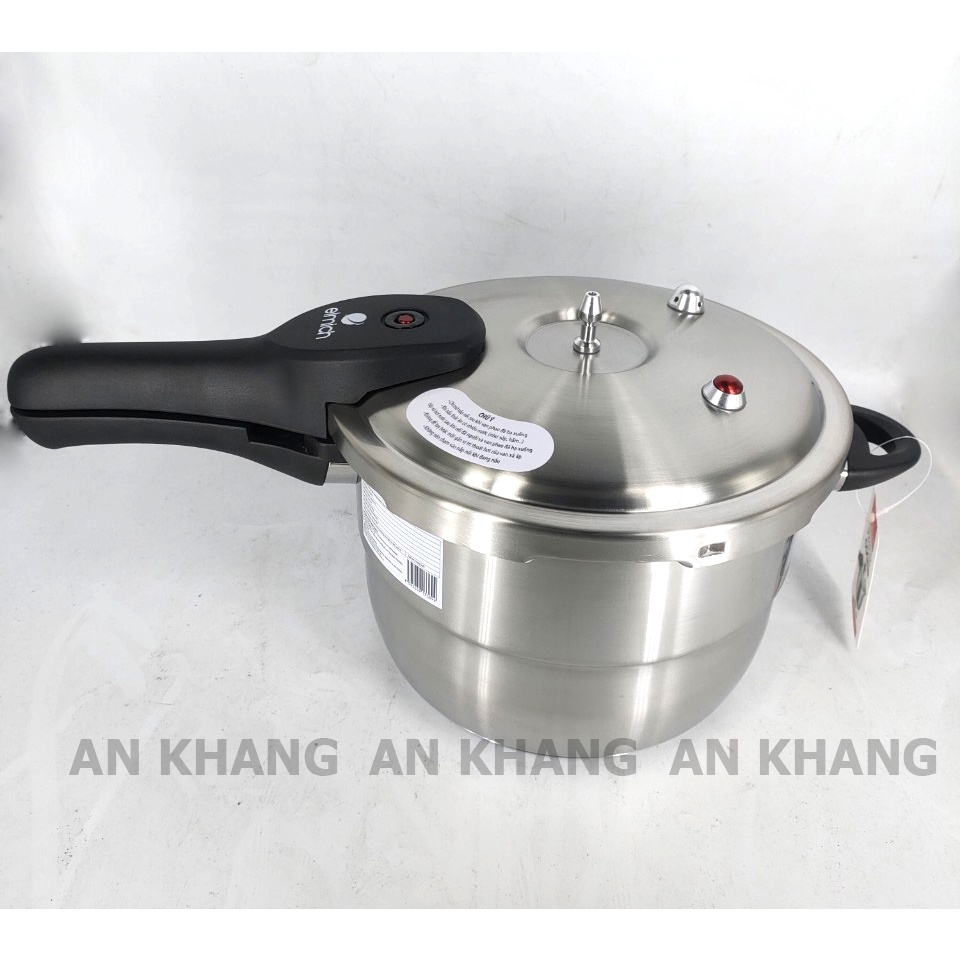 Nồi Áp Suất Đáy Từ Elmich Inox 304 20cm 4.0L EL3369 - Hàng Chính Hãng (Bảo Hành Toàn Quốc 2 Năm)