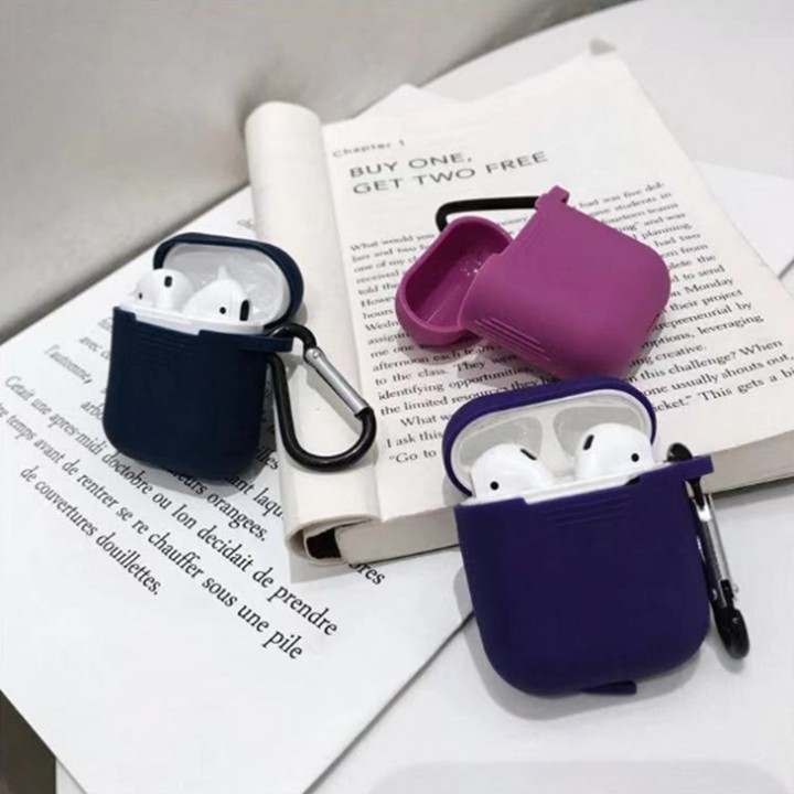 Vỏ silicon dành cho tai nghe air.pods a.pple,chống xước va đập