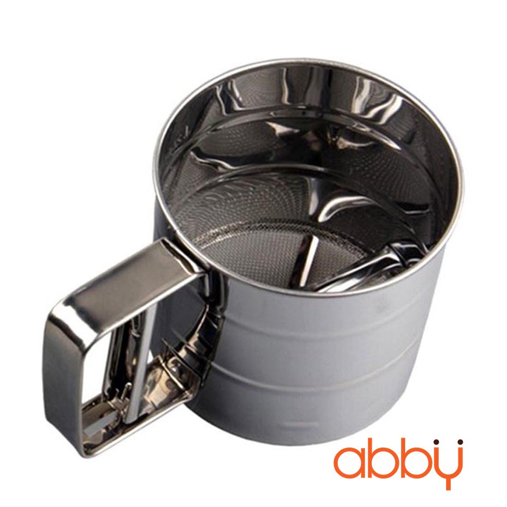 Cốc rây bột inox 11cm