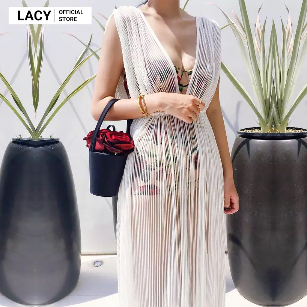 Đồ Bơi Bikini Nữ Liền Thân 1 mảnh Có Đệm Và Gọng Cup Ngực Nâng Đẩy Họa Tiết Hoa Hồng Lycra Cao Cấp B019 LACY