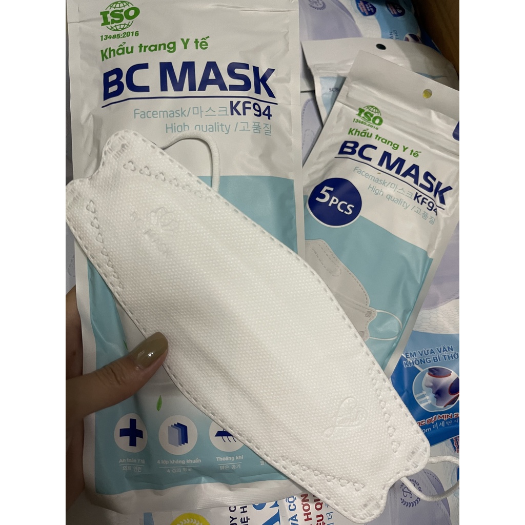 KHẨU TRANG KF94 BC BẢO CHÂU CÔNG NGHỆ HÀN QUỐC ( TÚI 10 CHIẾC ) | BigBuy360 - bigbuy360.vn