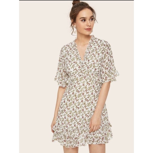 Đầm voan hoa Hãng Shein