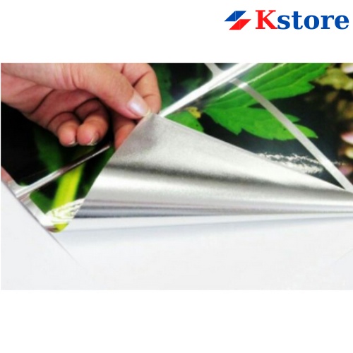 Giấy dán tường nhà bếp tráng nhôm chịu nhiệt chống dầu mỡ size to 60x90cm