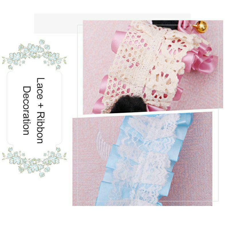 Băng Đô Lolita Nơ Tai Mèo Lục Lạc