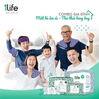 Combo Thảo Dược 1LIFE dành cho Gia Đình: Gối Cơ Bản, Lưng Bụng, Cổ Vai Gáy, Mắt, Đầu gối