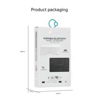 Bàn phím Bluetooth cho Ipad Coteetci có Trackpad