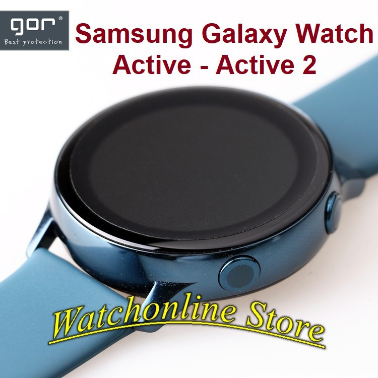 [Fullbox] Bộ 4 Miếng dán GOR dành cho Galaxy Watch Active / Active 2 40mm 44mm trong suốt chống vân tay