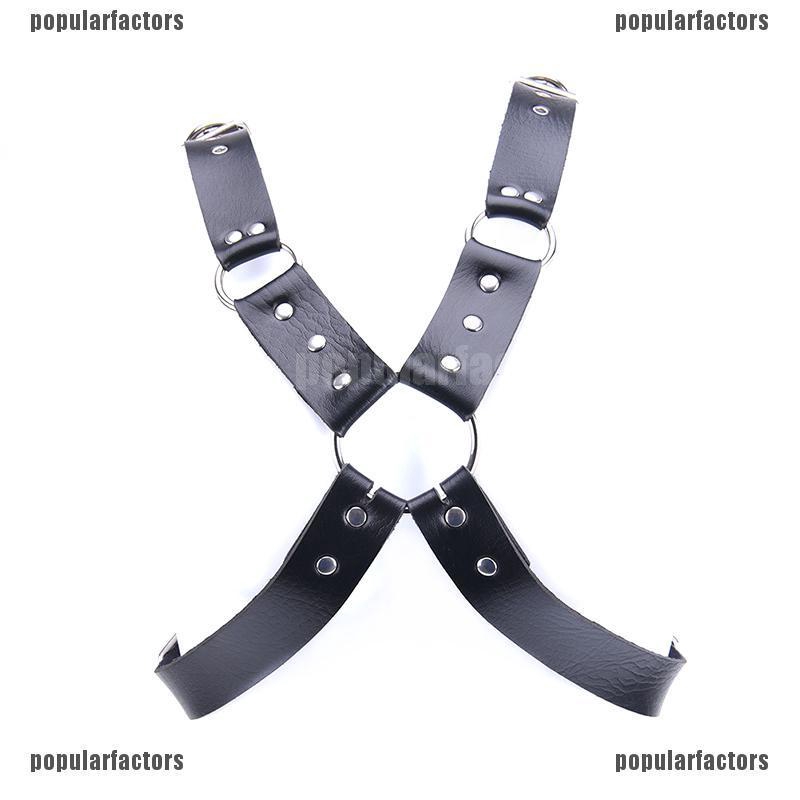 Dây Đeo Đồng Hồ Bằng Da PU Màu Trơn Có Vòng Kim Loại Cho Nam