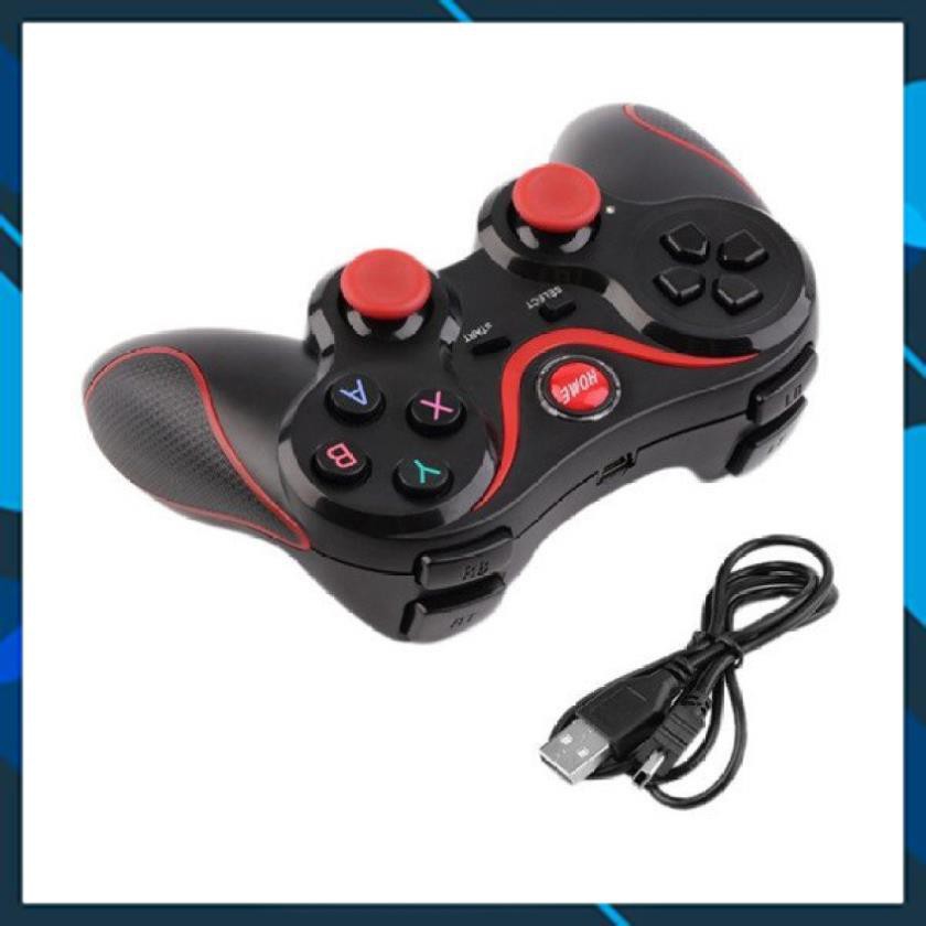 Tay cầm chơi game bluetooth X3/ C8 - đế kẹp điện thoại và usb chơi trên PC 54