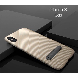 Ốp lưng mềm siêu mỏng bằng carbon cho iPhone X