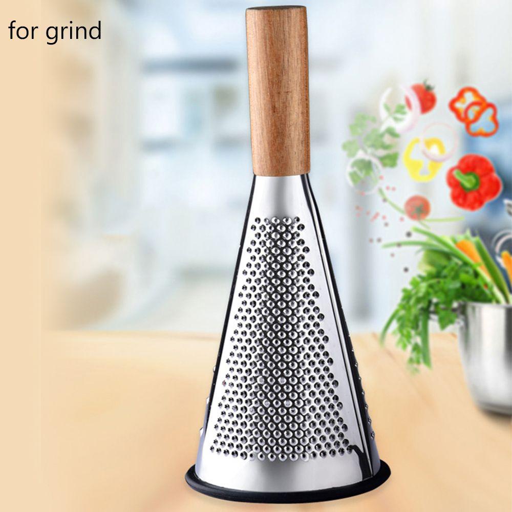 1 Dụng Cụ Bào Rau Củ Đa Năng Bằng Thép Không Gỉ Tay Cầm Gỗ
