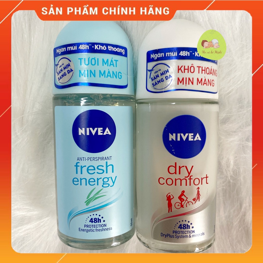 Lăn ngăn Mùi NIVEA 50ml Dành Cho Nữ
