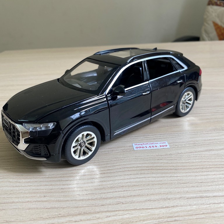 Mô hình xe ô tô đồ chơi Audi Q8, Q7 tỉ lệ 1:24 bằng hợp kim siêu đẹp (MX198)