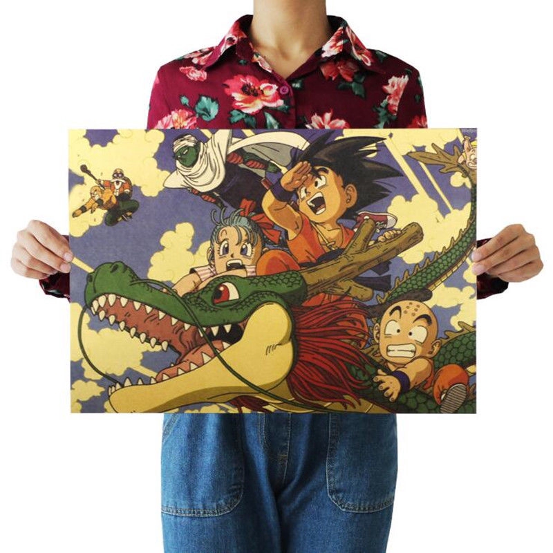 Hoạt Hình poster Phim anime dragon ball Dán Tường Trang Trí