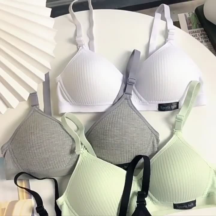 Áo ngực nữ cotton không gọng nâng ngực, áo lót nữ mềm mại thoáng mát al52 tôn vòng 1 gợi cảm | BigBuy360 - bigbuy360.vn