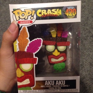 Mô hình Funko  Aku Aku ( Hot  Topic ) chính hãng Ship Us