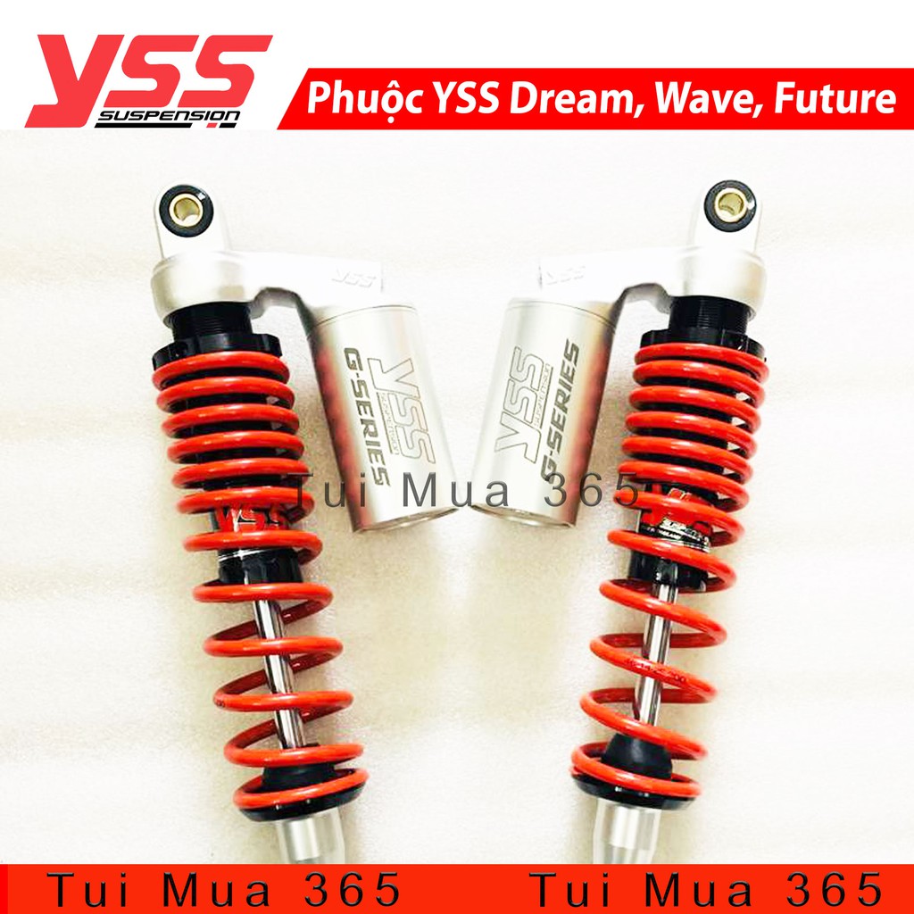 PHUỘC YSS G-SERIES gắn WAWE, DREAM, FUTURE, AXELO, XBIKE mẫu mới 2019