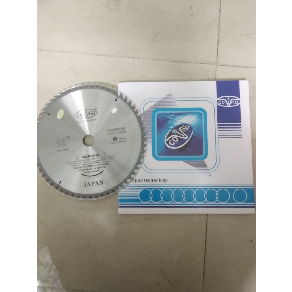 Lưỡi Cắt Gỗ Covina 300-40-60-120 Răng - Siêu Bén-Siêu Bền