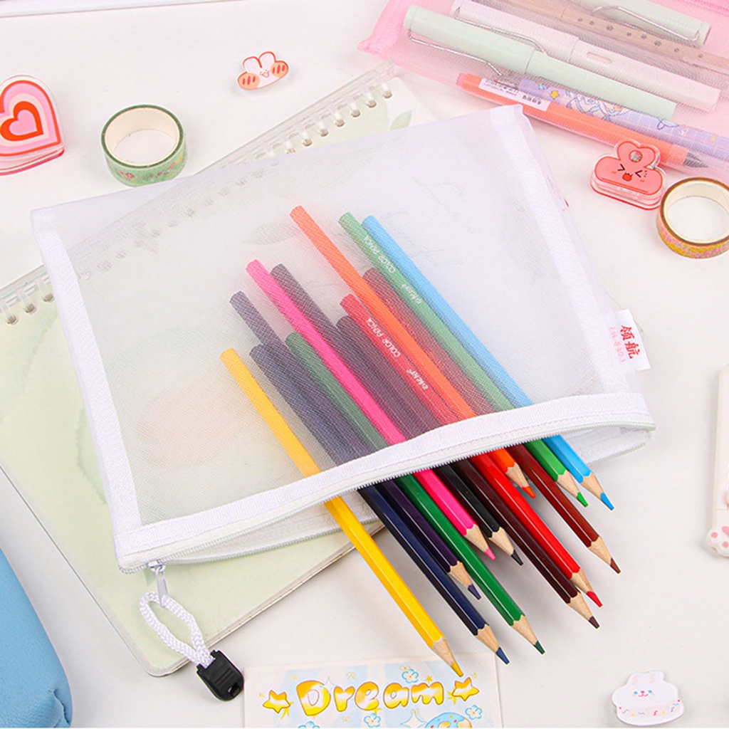 Túi Lưới Đựng Tài Liệu Khổ A4 / A5 / A6 Tiện Lợi