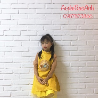 Set Áo dài cách tân vải gấm lá me siêu đẹp