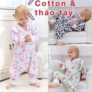 Bonstore túi ngủ cho bé giữ ấm bụng phòng đạp chăn phòng cảm lạnh cho bé