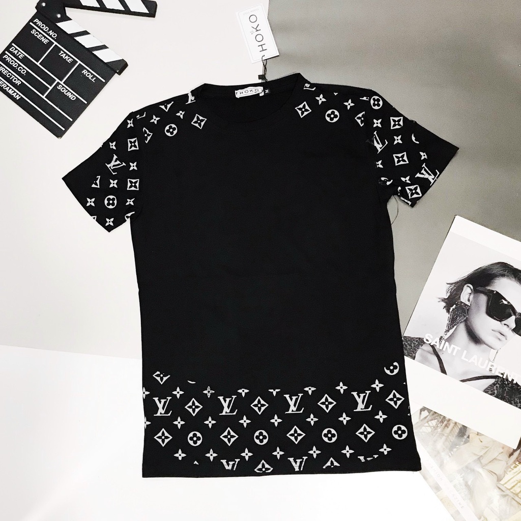 Áo thun nam ngắn tay cổ polo cao cấp giá in chữ phản quang độc lạ thun cotton co giãn mềm mịn VBSHOP0016