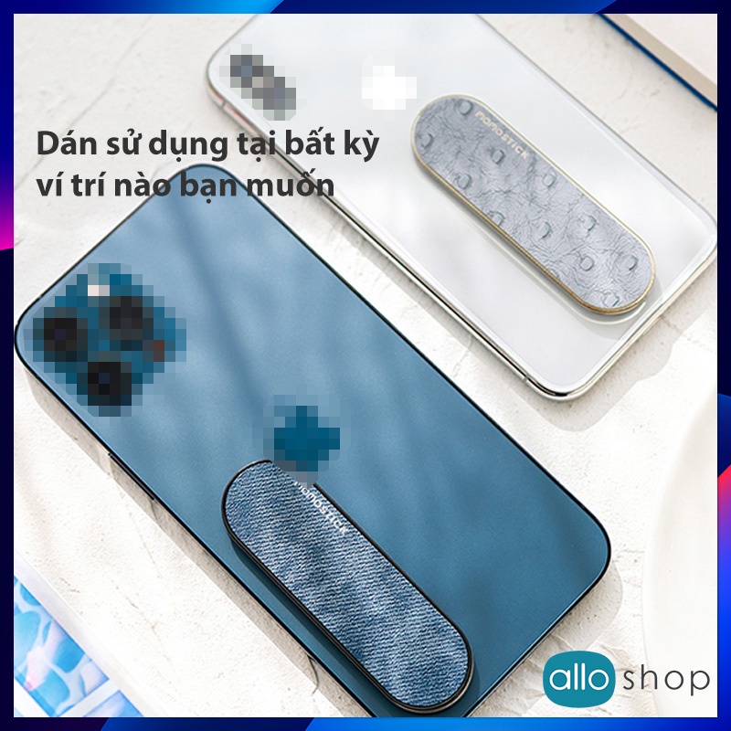 Giá Đỡ Điện Thoại MomoStick Đa Năng, Smart Finger Grip Nhiều Màu Và Hoa Văn Lựa Chọn, Dùng Cho Tất Cả Điện Thoại