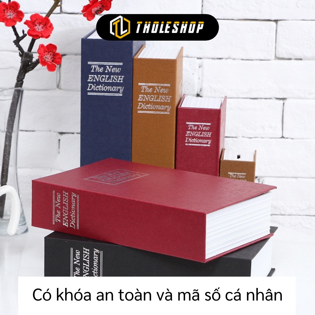 Két Sắt Hình Quyển Sách - Két Sắt Bảo Mật Thông Minh Cho Bé Loại Nhỏ 10005