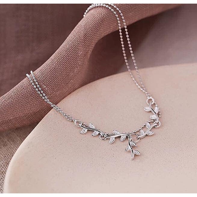 Lắc Chân Lá Chuẩn Bạc Ta 100% Cao Cấp | BigBuy360 - bigbuy360.vn