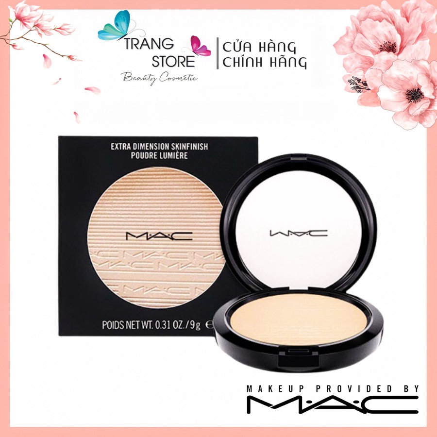 Phấn bắt sáng MAC Extra Dimension Skinfinish màu Double-Gleam, Highlight Mac Full Size Chính Hãng