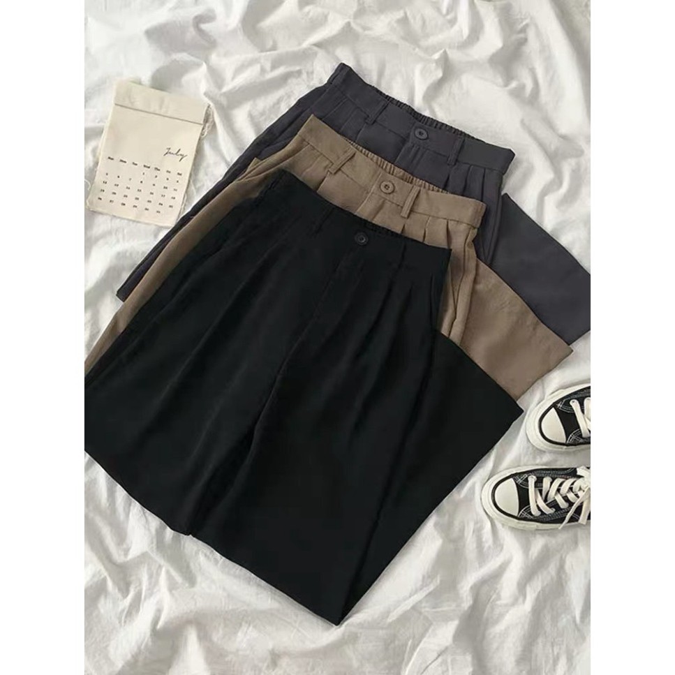 Quần âu nữ ống rộng 😍 Quần vải