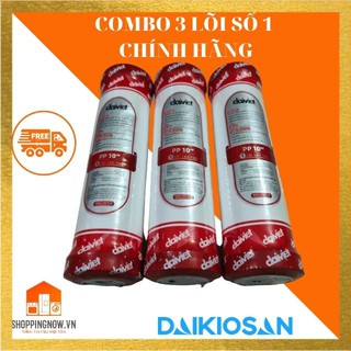 Lõi lọc nước số 1, lõi lọc số 1- combo 3 lõi chính hãng