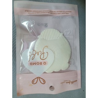 Miếng Silicon rửa mặt tiện lợi giúp da sạch massage mặt
