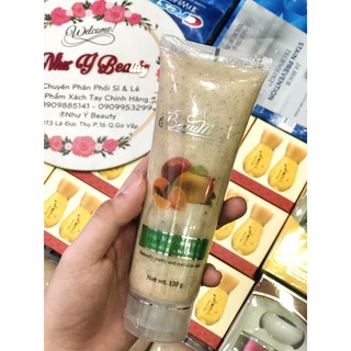 Sữa Rửa Mặt Hạt Cát BeauMore Mango Mandarin Scrub 120g