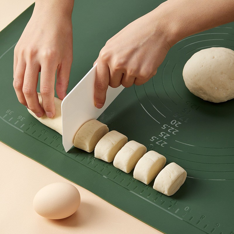 Thảm Nhào Bột Làm Bánh Bằng Silicon Chống Trượt 75 * 50cm Có Thể Tái Sử Dụng