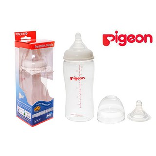 Bình sữa cổ rộng Pigeon 240ml