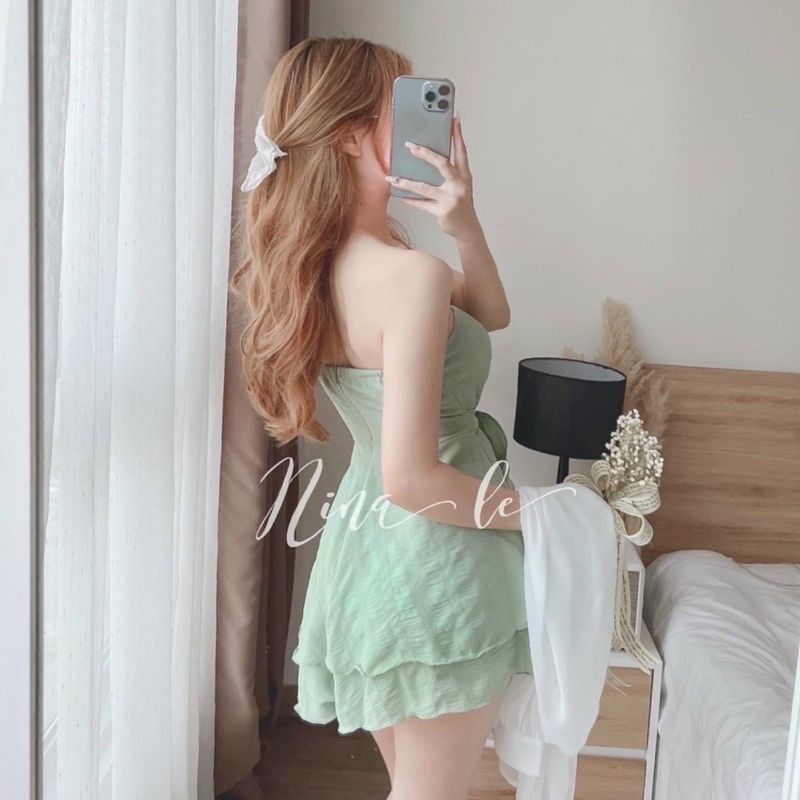 Set jump phối áo khoác mẫu chị Nina Lê ✨Lotus shop✨ vtt