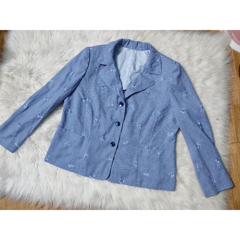 Áo khoác linen size L XL